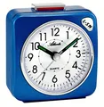 Produktbild: ATLANTA Quarzwecker ohne Ticken Reisewecker Licht Snooze Crescendo Blau - 2114/5
