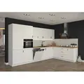 Produktbild: Landhaus Küche Stilo Weiß 350x210cm Küchenzeile Einbauküche Eckküche Winkelküche - Weiß