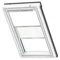Produktbild: VELUX Verdunkelung Plus DFD Manuell Uni Weiß/Weiß 1025, F04, Aluminiumschiene,GEL,Manuell,VELUX