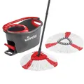 Produktbild: Vileda Turbo Komplett Box 2in1 Bodenwischer und Eimer mit Powerschleuder NEU