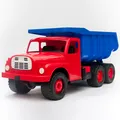 Produktbild: XXL Kipper TATRA 148 blau/rot 72cm 100kg - DDR Retro Spielzeug - NEU