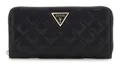 Produktbild: GUESS Giully II SLG Zip Around Wallet L Geldbörse Black schwarz Neu