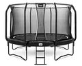 Produktbild: Salta First Class - Trampolin mit Sicherheitsnetz und Leiter - Rund - ⌀ 251/305/366/427/487 cm - Schwarz/Grün (Schwarz, 305)