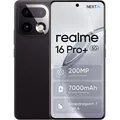 Produktbild: Realme 16 Pro+ 5G Smartphone 512GB 12GB RAM pebble grey Triple-Kamera 7000mAh