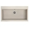 Produktbild: Granitspüle Einzelbecken TAU 50x90 Beige | Siphon im SET!