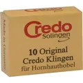 Produktbild: CREDO Ersatzklingen zum Credo Hornhauthobel 4744, 10 St PZN 07429195