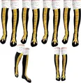 Produktbild: Fibete 4 Paar Chicken Leg Socks Witzige Socken Fun Hühner Legs Sock Kostüm Damen Hühnersocken Geschenke Overknee Stocking Personalisierte Wärmer Strümpfe Komische Stocking