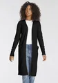 Produktbild: Strickjacke in Longform aus kuschligem Viskosegestrick, Gr. 32/34, eco schwarz