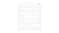 Produktbild: ALLboards Magnetisch Selbstklebend Folie Magnetauflage, Trocken abwischbar 80x95 cm - Dreizeilig, Magnetic Dry-Wipe Overlay Sheet