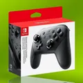 Produktbild: Nintendo Switch Pro Controller Gamepad, kabellos, ergonomisch für PC & Switch