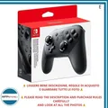 Produktbild: Nintendo Switch Pro Controller Schwarz – Original, Kabellos, Ergonomisch