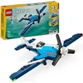 Produktbild: LEGO Creator 3in1 Flieger: Rennflugzeug Spielzeug - Umbaubar in Jet oder Hubschrauber Modell - Fahrzeug Bauset für Jungen und Mädchen ab 7 Jahren... - Bunt