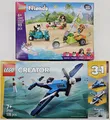 Produktbild: LEGO Creator 31160 Flieger: Rennflugzeug + Friends 42641 STRANDABENTEUER