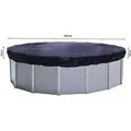 Produktbild: Quick Star Poolabdeckung, Schwarz, Kunststoff, Rund, 420x420 cm, Freizeit, Pools und Wasserspaß, Poolzubehör, Poolabdeckung