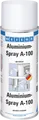 Produktbild: WEICON 11050400 - Aluminium-Spray A-100, 400 ml, abriebfest