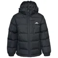 Produktbild: Trespass Jungen Wasserdichte Regenjacke Mit Abnehmbarer Kapuze TUFF, Black, 11/12, MCJKCAI20004_BLK11/12