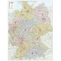 Produktbild: Postleitzahlenkarte Deutschland als Poster