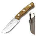 Produktbild: Puma-Knives Jagdmesser IP valencia olive, 820064, mit Lederscheide, Klinge feststehend