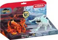 Produktbild: Schleich® Spielfigur ELDRADOR® CREATURES, Eiskäfer vs. Feuerkrake (70826)
