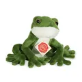 Produktbild: Teddy Hermann 920205 Frosch grün 15 cm Stoff/Plüsch/Kuscheltier NEU