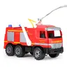 Produktbild: 02058 - Starke Riesen Feuerwehr Benz Actros ca. 65 cmgroßes Feuerwehrauto mit...