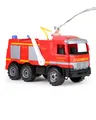 Produktbild: Lena Feuerwehr Mercedes Benz Actros 65cm mit 1,5L Wassertank & Wasserkanone OVP