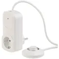 Produktbild: revolt Stecker mit Schalter: Schaltbare 230-Volt-Steckdose mit Fußschalter