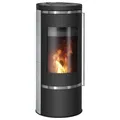 Produktbild: Oranier Pelletofen Carus Aqua 2.0 Speckstein, Korpus Stahl Schwarz 799222