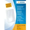 Produktbild: HERMA Ausweishüllen Transparent PP (Polypropylen) 15,7 x 11 cm 25 Stück