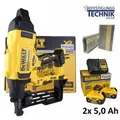 Produktbild: DeWalt Akku Zaunklammergerät DCFS950P2-QW 38-50mm 2x5,0Ah für 9G Zaunklammern KL-89.3