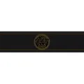 Produktbild: 935224 - Versace Griechisch Medusa Motiv Schwarz Gold AS Creation Tapete Bordüre