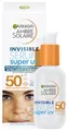 Produktbild: Garnier Serum mit Lichtschutzfaktor 50+, UVA- und UVB-Schutz, Für alle Hauttypen, Mit Ceramid Protect, Geeignet zur täglichen Anwendung, Ambre Solaire Invisible Super UV, 30 ml