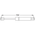 Produktbild: Gasdruckfeder 300 N, 154 Mm