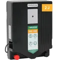 Produktbild: Agrarzone Duo 1500 Weidezaungerät 12V / 230V, 2 Joule - Akku oder Netzbetrieb - Weidezaun Elektrozaungerät - Hohe Hütesicherheit für Pferde, Rinder & Schafe