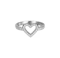 Produktbild: Esprit Fingerring Ring Damen 925er Sterling-Silber Gr. 56 (17,8mm) ESRG92050A180