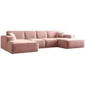 Produktbild: Kaiser Möbel Ecksofa, Rosa, Textil, 5-Sitzer, 344x165 cm, Wohnzimmer, Sofas & Couches, Wohnlandschaften, Ecksofas