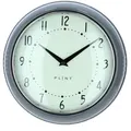 Produktbild: Plint Wanduhr Küchenuhr Retro almost black grau Uhr