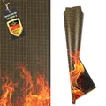 Produktbild: FireMat Gold Edition 50x80cm. Feuerfeste Unterlage, Hitzebeständige Unterlage,Brandschutz Unterlage Outdoor geeignet, Rutschfest, Wasserdicht - für Elektrogeräte wie Kaffeemaschinen uvm.
