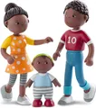 Produktbild: HABA 306696 - Little Friends – Spielset Familienzeit Biegepuppen