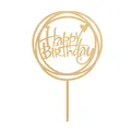 Produktbild: Dekora - Cake Topper Torten Deko | Happy Birthday Dekoration Topper