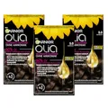 Produktbild: Garnier Olia Dauerhafte Haarfarbe 5.0 Samtbraun, ohne Ammoniak, permanente Coloration, bis zu 100% Grauabdeckung, langanhaltende Farbe bis zu 8 Wochen, intensiver Glanz, 3 x 1 Stück