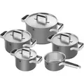 Produktbild: Zwilling Pure Kochgeschirrset 5-tlg. 18/10 Grau - Bunt
