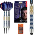 Produktbild: Target Darts Josh Rock Gen 1 Softdarts, 90% Tungsten Darts, Generation 1, 20G | Pixel Softdarts Set, Player Edition Darts mit schwarzen elektronischen Softdarts-Spitzen