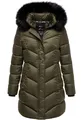 Produktbild: REPUBLIX Winterjacke ANAYA Damen Gefütterte Dicke Glanz Winter Jacke Mantel Parka mit Kapuze