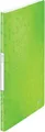 Produktbild: LEITZ Sichtbuch WOW, A4, PP, mit 20 Hüllen, grün-metallic laminierte Oberfläche, Oberflächenstruktur mit 3D-Prägung, - 1 Stück (4631-00-54)