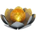 Produktbild: Globo Solarleuchte Metall Grau, 1Xled LED Solarleuchte 0,06W IP44 Grau, Metall 9cm 33532 - Grau