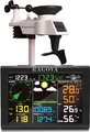 Produktbild: Profi Funk Wetterstation Funkwetterstation Thermometer Poseidon mit Farbdisplay