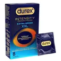 Produktbild: Durex Intensity XXL Kondome 8 Stück, extra groß, ohne Latex, Silikongel
