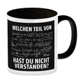 Produktbild: Welchen Teil von… hast du nicht verstanden Mathematische Formel Kaffeebecher