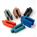 Produktbild: Relaxdays Abstandshalter Kunststoff Mehrfarbig 144er Set 3,3 cm x 7,7 cm 380 g